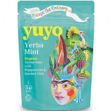 Yuyo Drinks Organic Yerba Mint 14 Bags